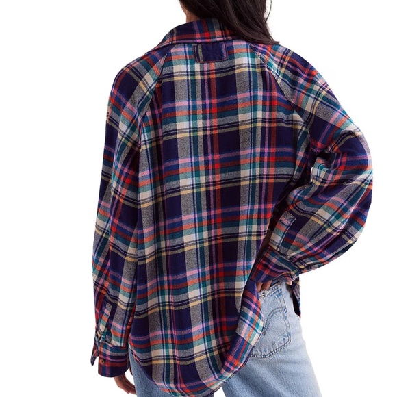 Free people Girl meets boy flannel - Picture 3 of 4